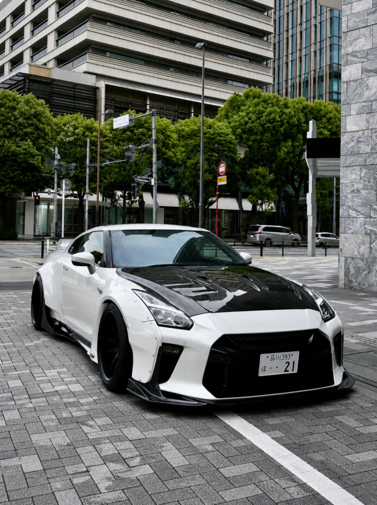 Private R35 GTR widebody Rocket Bunny tour in Tokyo